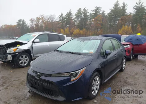 2021 Toyota Corolla Le from USA, damaged, VIN JTDEPMAE7MJ137052